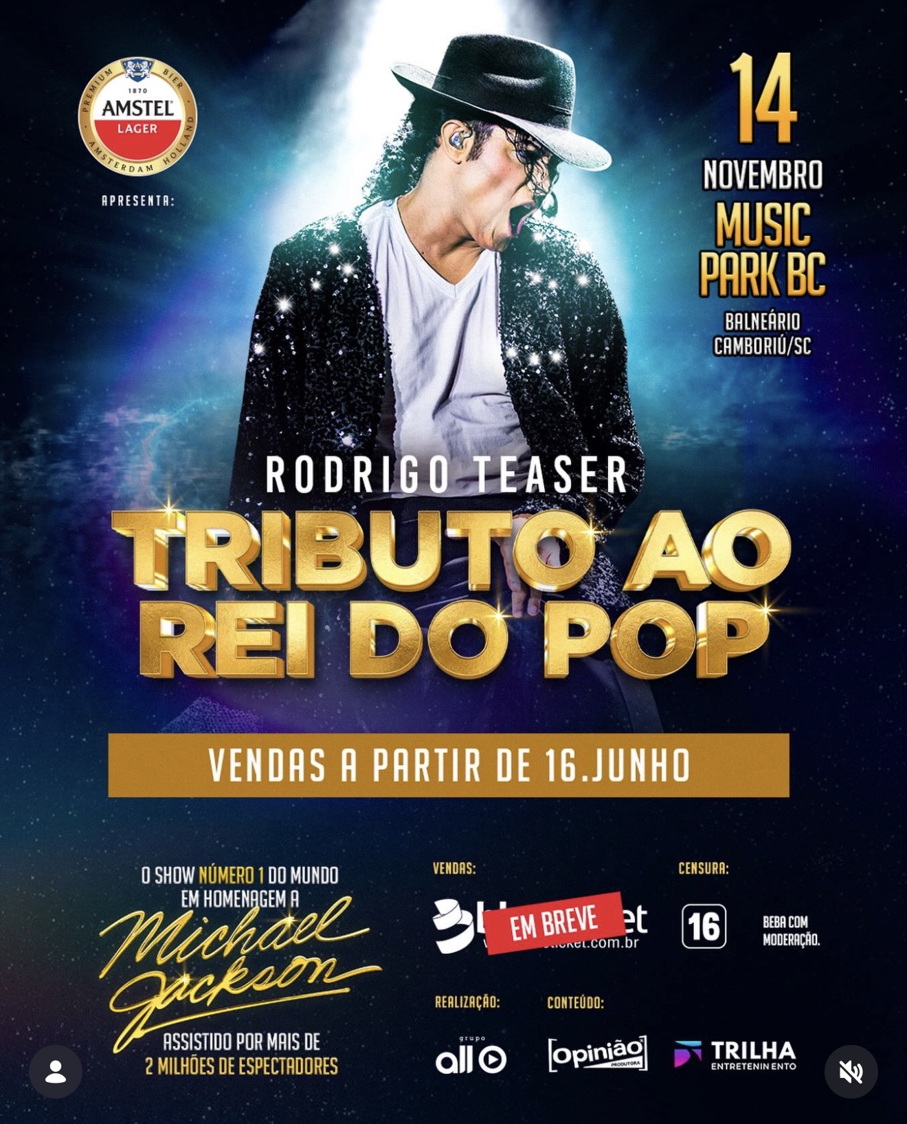RODRIGO TEASER: TRIBUTO A MICHAEL JACKSON