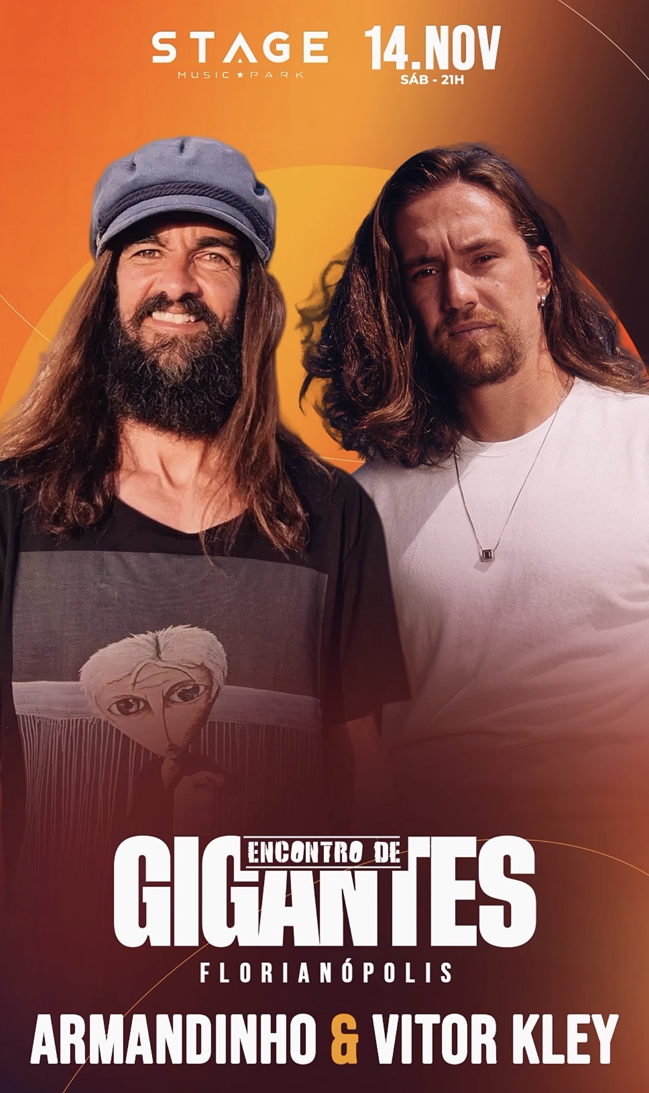 ARMANDINHO E VITOR KLEY | ENCONTRO DE GIGANTES EM FLORIPA